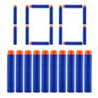 50 Fléchettes Nerf Elite Avec Ventouse – 7,2 X 1,3 Cm – Mousse Bleue – Compatible N-Strike – Jeux Intérieur/extérieur – Cadeau Enfant