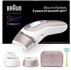Epilateur à lumière pulsée - BRAUN - IPL PL7253 - 240 V - 400 000 Flashs - Or rose / Blanc