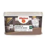 Peinture Alpina Cuisines et Salles de bains 2,5L - Couleur:Taupe Aspect:Satin