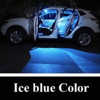 Glace bleue - Cordoue (03-09) 11PC - Kit d'ampoules LED intérieures pour Seat Valentine, 1M, 1P, 5F, Ibiza 6L