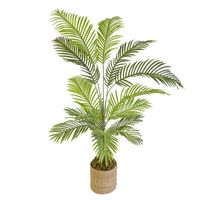 Palmier artificiel, idéal pour la décoration de la maison, arbre artificiel, plante artificielle (150 cm)
