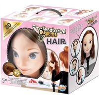 Kit de coiffure BUKI FRANCE Professional Studio Hair - Tête à coiffer de qualité professionnelle avec accessoires