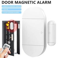 gift-Alarme magnétique multifonctionnelle sans fil pour porte et fenêtre fonction de télécommande outil antivol domestique
