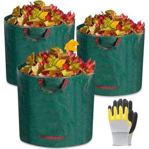 SAC À DÉCHETS VERTS  Sacs de jardin - R[n1426] - 3 sacs à déchets de ja