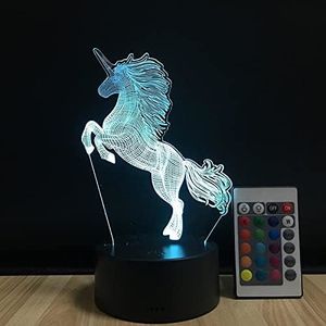 VEILLEUSE BÉBÉ Veilleuse 3D Licorne - Unicorn Night Light - Chang