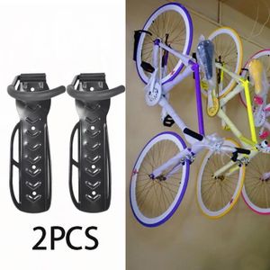 4x Vélo Support Mural Crochet de rangement acier monté Hanger Hanging stand support vélo