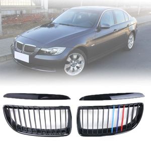 Areyourshop 1 paire de calandre de pare-chocs avant pour B-M-W E83 X3 LCI 2007 2008 2009 2010 Facelift