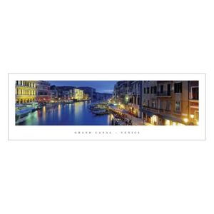 AFFICHE - POSTER VENISE - Italie - Grand Canal - 30,5x91,15cm - AFF