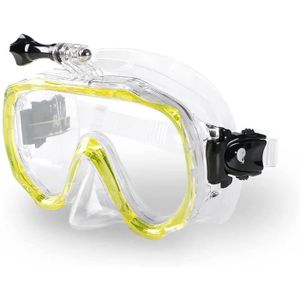 MASQUE DE PLONGÉE masque de plongée pour adulte - pour toutes les caméras gopro - anti-buée - masque de plongée avec tuba - verres anti-fuite - pour