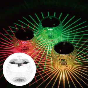 SPOT D'EXTÉRIEUR  Cikonielf lumière de jardin Lumière de décor de lampe de boule flottante à énergie solaire imperméable multicolore pour le