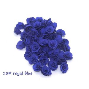 FLEUR ARTIFICIELLE 24 pcs - 15 bleu royal - Bouquet de fleurs de camé