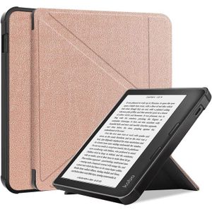 7 Pouces Acelive Étui Housse Coque pour Kobo Libra 2 eBook avec Support et Sommeil/Réveil Automatique