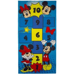 TAPIS Tapis enfant Mickey et Minnie Mouse 160 x 80 cm Disney Marelle
