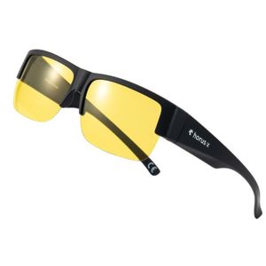 SODQW Lunette de Conduite Vision de Nuit Anti Eblouissement Polarisée-  Jaune anti-éblouissement Lunettes - Protection UV400 : : Mode