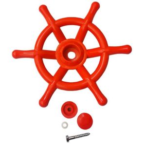VOLANT Volant bateau rouge 35cm pour structures de jeux e