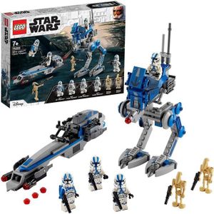 ASSEMBLAGE CONSTRUCTION LEGO 75280 Star Wars Les Clone Troopers de la 501e
