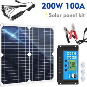 Pack station d'énergie portative 250 et panneau solaire 30W - AIC