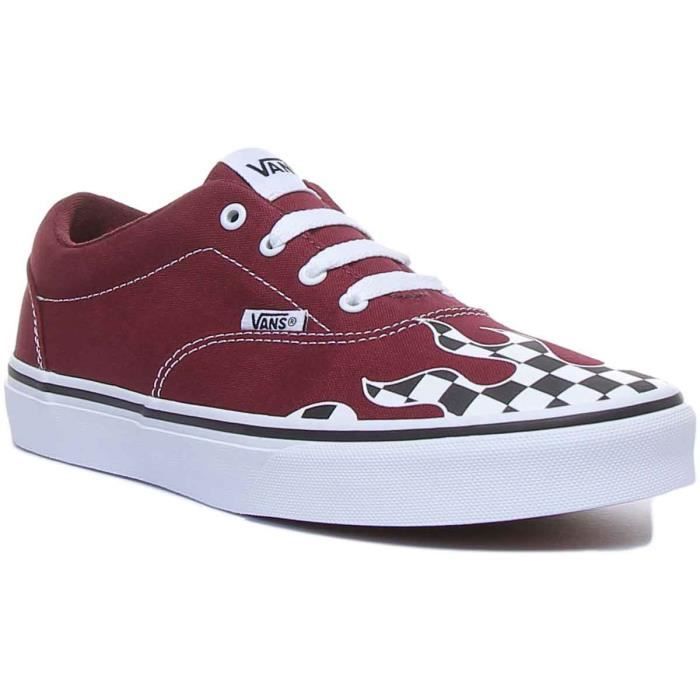 vans femme flamme