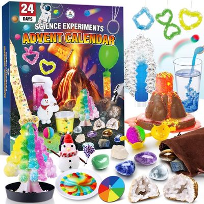 Coffret Pierres Précieuses Et Cristaux Pour Enfants 8+ - 27 Pierres Authentiques, Expériences Scientifiques, Cristaux à Faire Pousser, Avec Loupe Et Outils