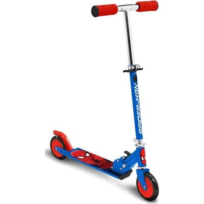 Smoby – Pat' Patrouille – Trottinette Pliable 2 Roues – Guidon Réglable (73-83 Cm) – Frein Arrière – Dès 5 Ans