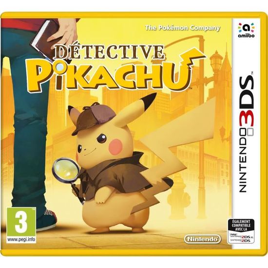 Detective Pikachu Jeu 3DS