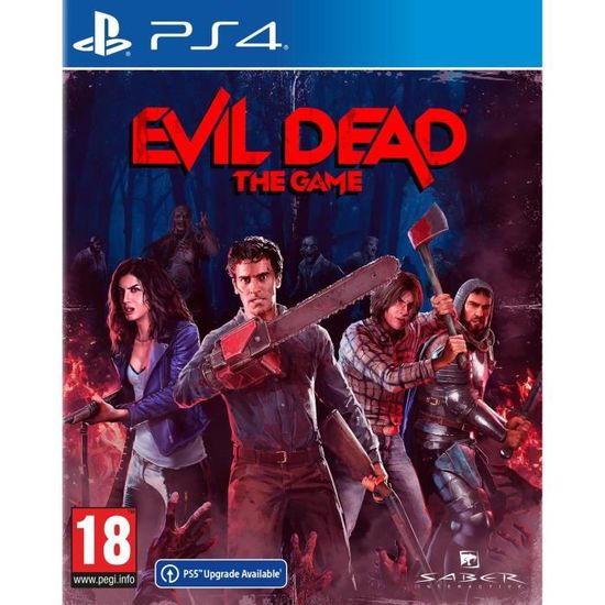 Jeu PS4 - Evil Dead The Game - Plateforme PS4 - Personnages iconiques - Jouez pour le bien ou le mal