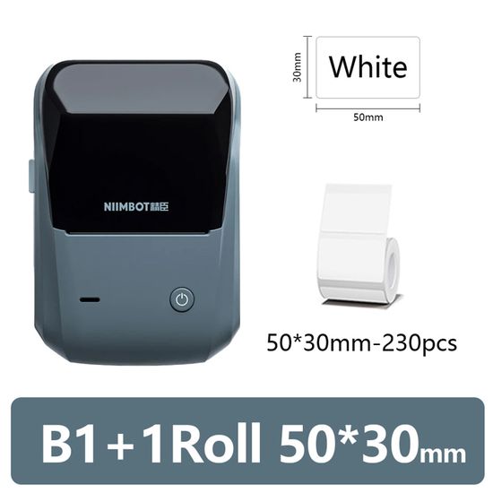 P12 Étiqueteuse Bluetooth Auto-adhésive Phomemo - Compatible IOS Android Noir
