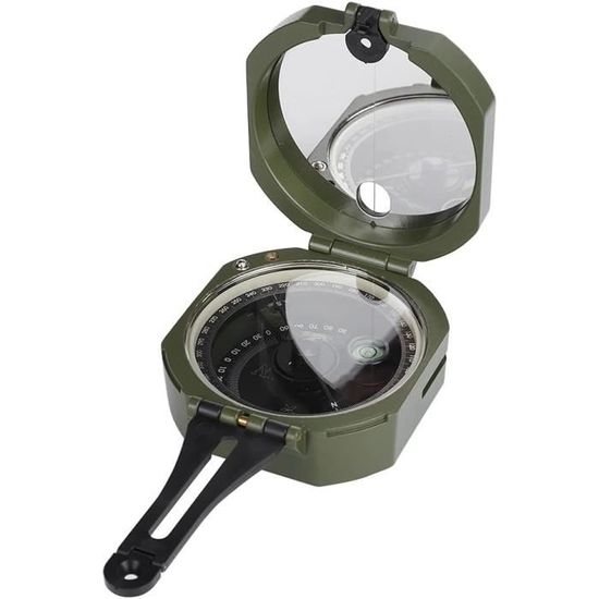 Boussole De Navigation De Visée Militaire Multifonctionnelle Avec Sac