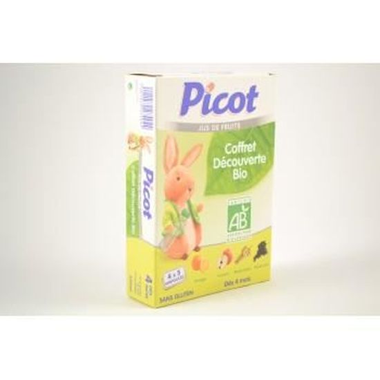 Picot Coffret Decouverte Bio Jus De Fuit Des 4 Cdiscount Au Quotidien