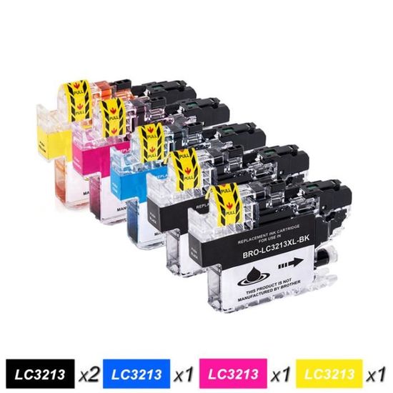 Cartouche D'encre Compatible BROTHER LC75XXL LC79XXL LC1240XXL LC1280XL - Noir, Neuve, Marque Office World