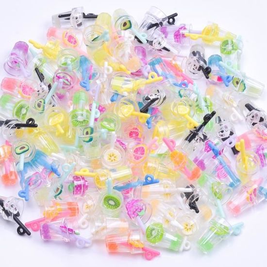 10 Pièces Pendentifs Ours En Résine Mignons - Charmes Dessin Animé Pour Bijoux DIY, Colliers, Bracelets - Taille Environ 17x11mm - Cadeau Pour Filles, Enfants