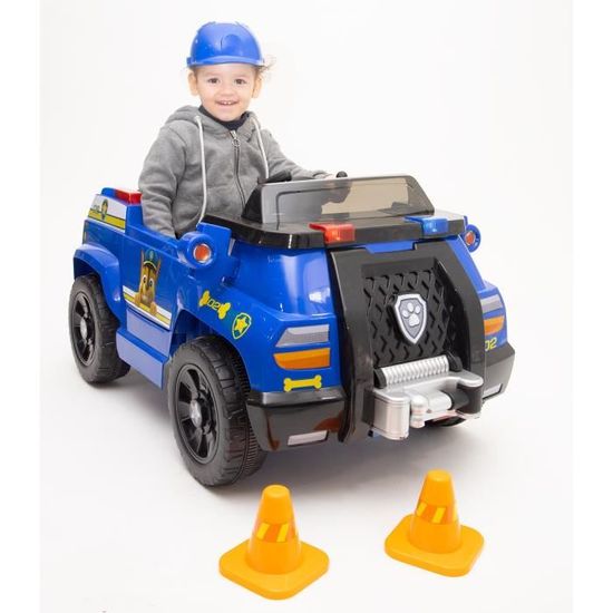 PAT PATROUILLE Voiture Electrique Camion de Police Chase + Casque -  Exclusivité Cdiscount - Cdiscount Jeux - Jouets