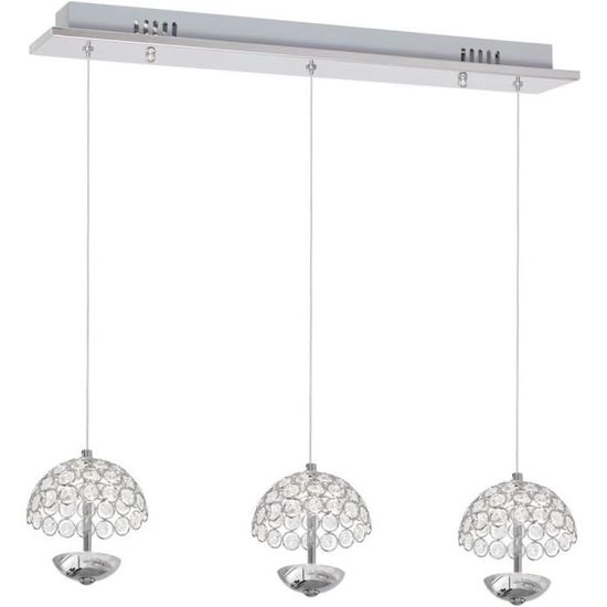 Suspension et luminaire suspendu