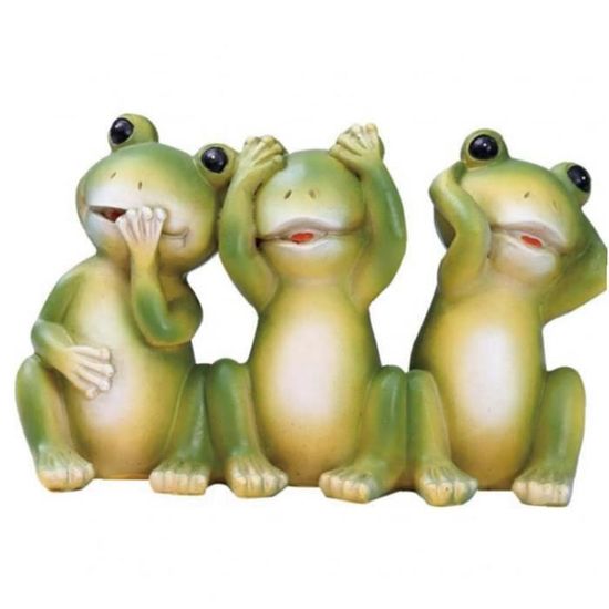 Gemmia Figurine Miniature Grenouille De Jardin Féerique