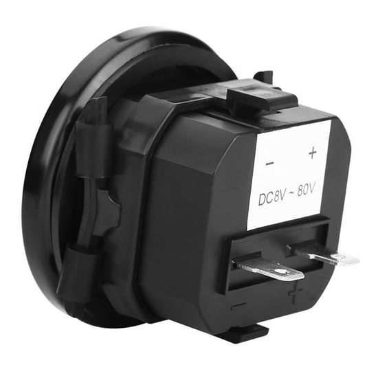 Compteur Horaire à Quartz 6 Chiffres - 12-36V DC/AC, Pour Moteur Voiture Bateau