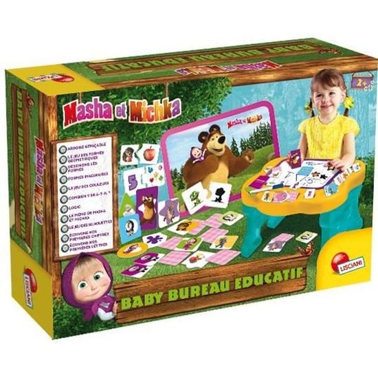 Coffret de jeux éducatif - LISCIANI GIOCHI - Carotina 50 jeux - Rouge -  Présence parentale - 3 ans et plus - Cdiscount Jeux - Jouets