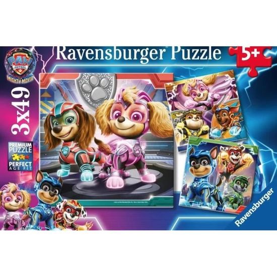 Ravensburger - Accessoire puzzle Enfants ou Adultes - 6 Feuilles adhésives  pour puzzles jusqu'au 500p - Utilisable des 3 ans - 13301