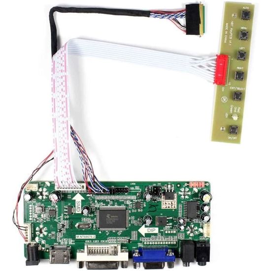 Placa de controlador de Control LCD/LED VGA para LP154W01 A1, N154I3