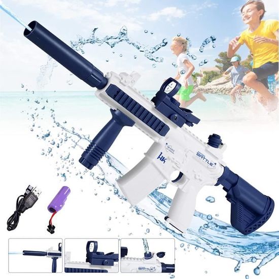 Pistolet à Eau Automatique, Pistolet à Eau Électrique pour Enfants Pistolet à Eau Automatique, Pistolet à Eau Électrique pour Enfants
