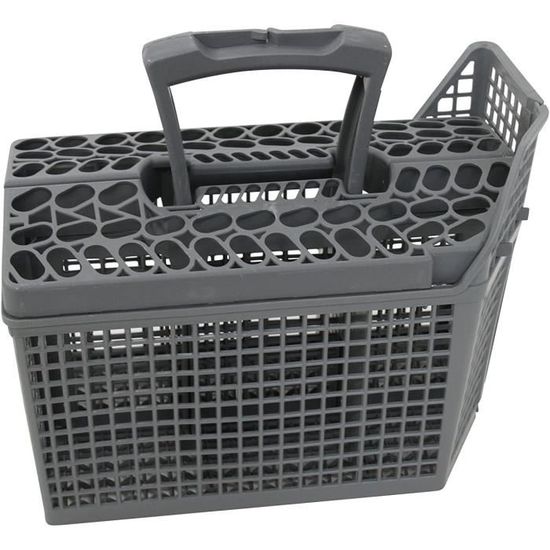 VIOKS Panier à Couverts Gris Foncé - Compatible AEG Et Küppersbusch - Rangement Pratique Lave-vaisselle