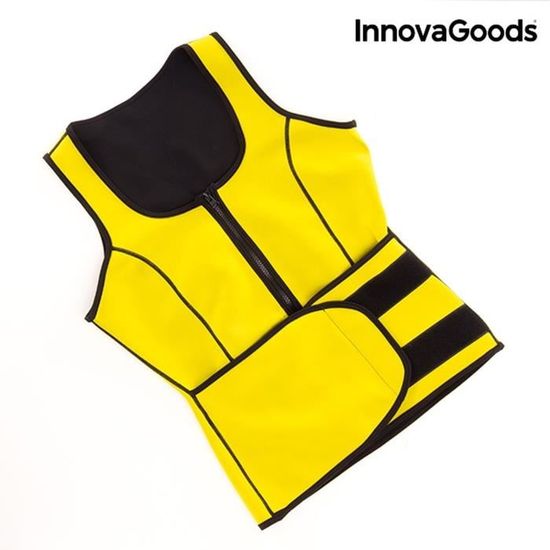 InnovaGoods - Gilet De Sport Avec Effet Sauna Pour Homme Passwa