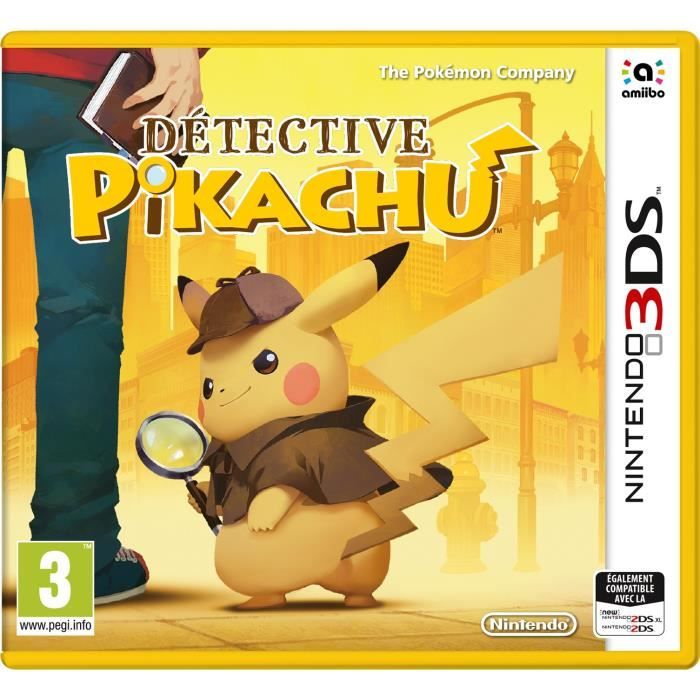 Detective Pikachu 3ds - vue 2