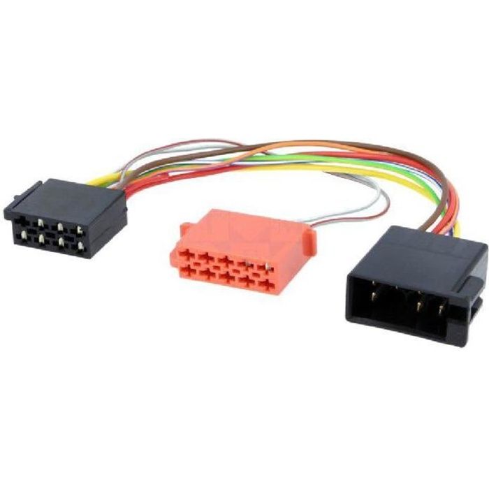 Fiche autoradio ISO GPS MCD pour Skoda/ Seat Ibiza/ VW Bora/ Jetta/ Lupo/ Passat/ Polo/ Sharan - ADNAuto