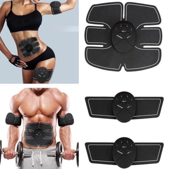 Appareil Abdominal, Smart Ceinture Abdominal Massage Musculaire Bras Multiple Endroit Fitness ou Cuisses Entraînement Tonifier pour