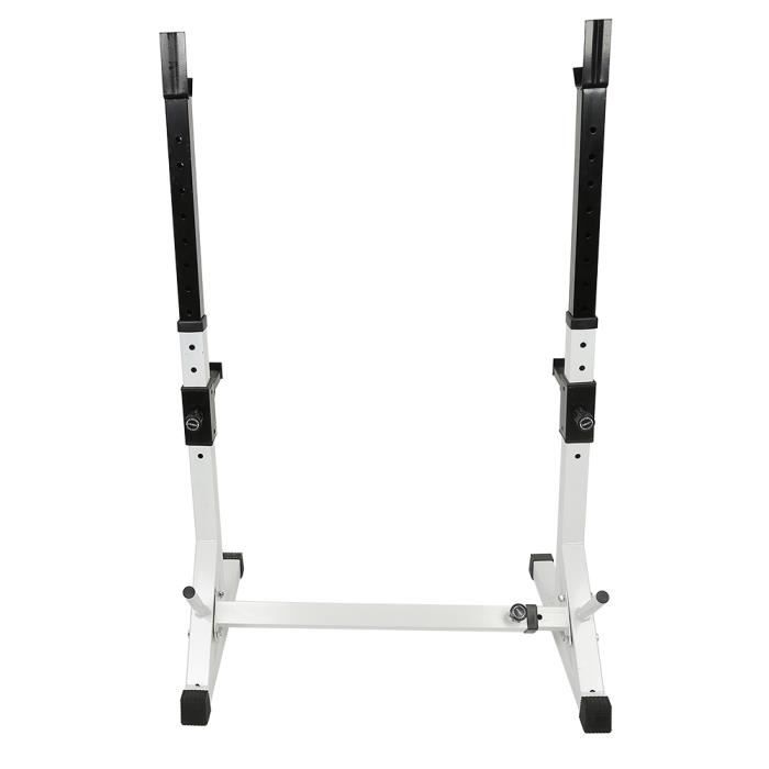 ZURIOR Squat Rack de Rangement - HAUTE GUALITE Charge maximale 200 kg RACK A EXERCICE - SUPPORT