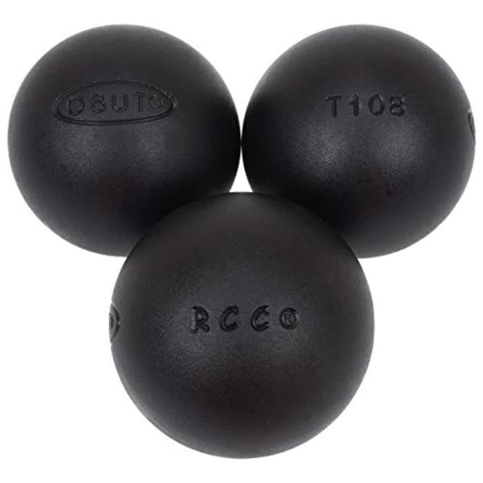 Kit Badminton P1N7G Boules de pétanque Rcc Plus 76 mm
