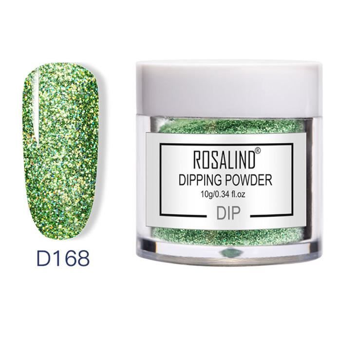 VERNIS A ONGLES Shine Nail Art Polymère Acrylique Poudre Nail Art Extension Dipping Glitter Powder WJM90513683H_Ion