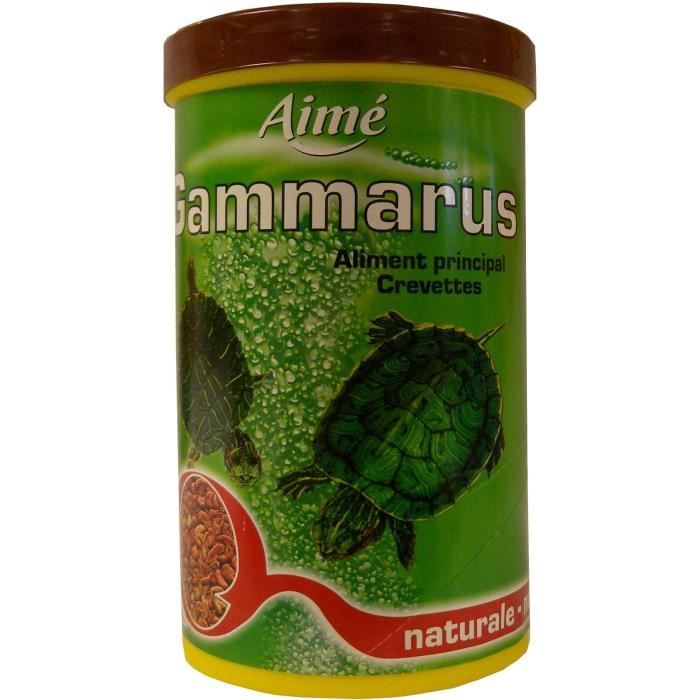 AIME Nourriture pour tortues, crevettes - Aliment complet 100% naturel - 500 ml