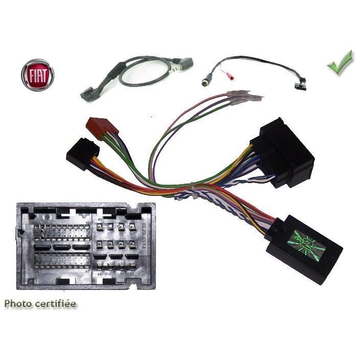 CDE AU VOLANT CLARION POUR FIAT 500L ap12 et DUCATO ap14