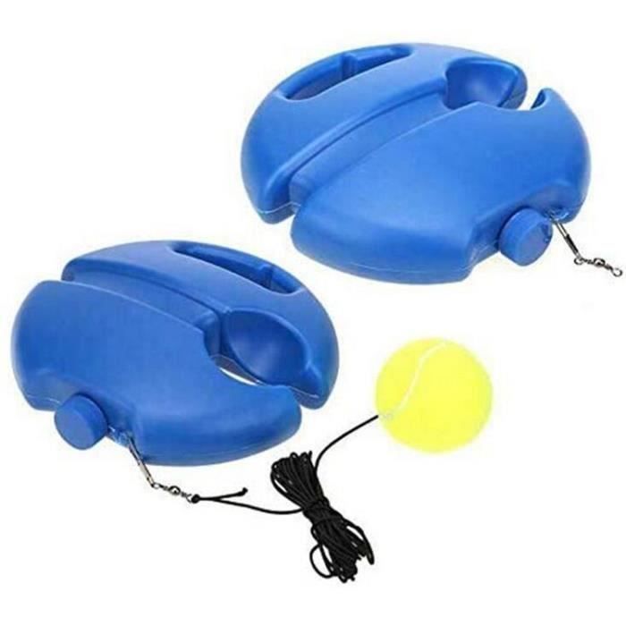 1Pc Formation de Tennis Rebond Balle Tennis Équipement de Pratique Machine de Balle de Tennis Équipement Dentraînement Portable